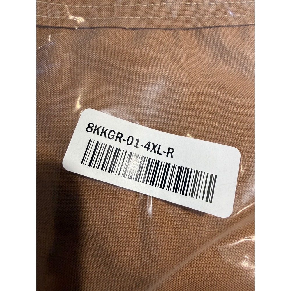 Carhartt FR Flame Resistant‎ Relaxed Fit Jacket Brown Mens 4XL OJ2182-FRM NEW - Picture 7 of 8
